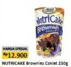 Promo Harga Nutricake Instant Cake Brownies Cokelat 230 gr - Alfamart