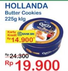 Promo Harga HOLLANDA Butter Cookies 225 gr - Indomaret