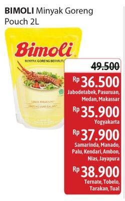 Promo Harga Bimoli Minyak Goreng 2000 ml - Alfamidi