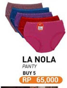 Promo Harga LA NOLA Ladies Underwear  - Carrefour