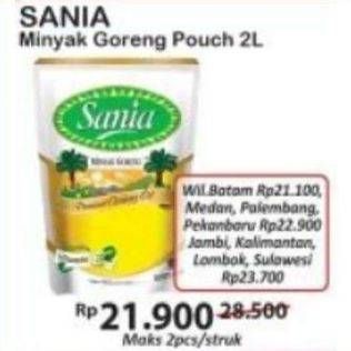 Promo Harga Sania Minyak Goreng 2000 ml - Indomaret