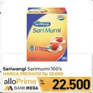 Promo Harga Sariwangi Teh Sari Murni 160 gr - Carrefour