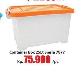 Promo Harga GREEN LEAF Container Box 7877 25 ltr - Hari Hari