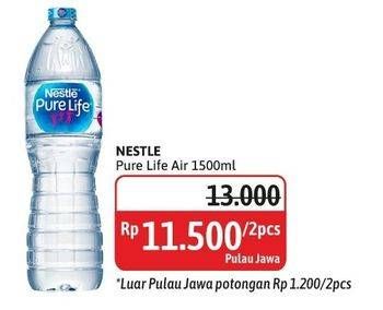 Promo Harga Nestle Pure Life Air Mineral 1500 ml - Alfamidi