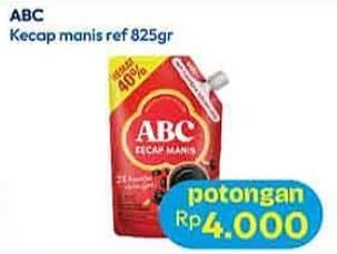 Promo Harga ABC Kecap Manis 825 ml - Hypermart
