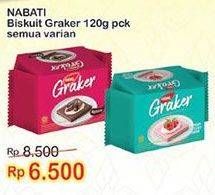 Promo Harga NABATI Graker Graham Crackers All Variants 120 gr - Indomaret