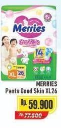 Promo Harga Merries Pants Good Skin XL26 26 pcs - Alfamart