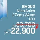 Promo Harga Bagus Nina Anion 27cm, 24cm 10 pcs - LotteMart