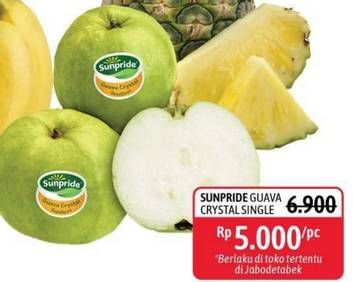 Promo Harga SUNPRIDE Guava Crystal  - Alfamidi