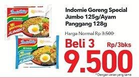Promo Harga Mie Goreng Special Jumbo 125g / Ayam Panggang 128g  - Carrefour