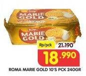 Promo Harga ROMA Marie Gold per 10 pcs 240 gr - Superindo