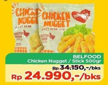 Promo Harga BELFOODS Nugget 500 gr - TIP TOP