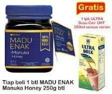 Promo Harga Madu Enak Manuka Honey 250 gr - Indomaret