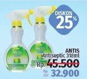 Promo Harga ANTIS Hand Sanitizer 318 ml - LotteMart