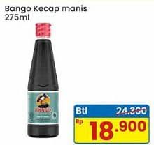 Promo Harga Bango Kecap Manis 275 ml - Indomaret