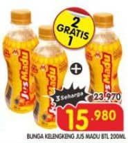 Promo Harga Madu Nusantara Jus Madu 200 ml - Superindo