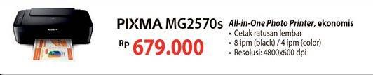 Promo Harga CANON Pixma MG2570S  - Carrefour
