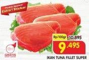 Promo Harga Tuna Fillet per 100 gr - Superindo