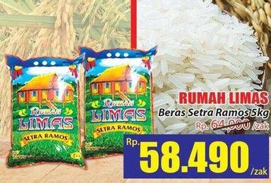 Promo Harga Rumah Limas Beras Setra Ramos 5 kg - Hari Hari