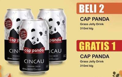 Promo Harga CAP PANDA Minuman Kesehatan Cincau 310 ml - Indomaret