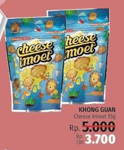 Promo Harga KHONG GUAN Cheese Imoet 55 gr - LotteMart