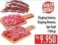 Promo Harga Daging Semur/ Daging Rawon per 100 gr - Hypermart
