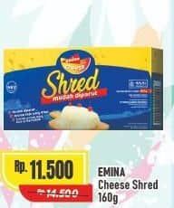Promo Harga Emina Cheddar Cheese Shred 160 gr - Alfamart