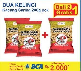 Promo Harga DUA KELINCI Kacang 200 gr - Indomaret