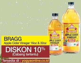 Promo Harga BRAGG Organic Apple Cider Vinegar 100 ml - Yogya