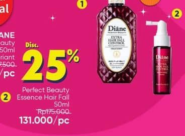 Promo Harga Moist Diane Perfect Beauty Extra Hair Fall Control Scalp Revitalizing Essence 50 ml - Guardian