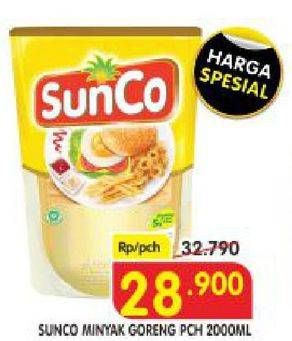 Promo Harga SUNCO Minyak Goreng 2000 ml - Superindo