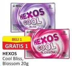 Promo Harga HEXOS Cool Bliss, Blossom 20 gr - Alfamart