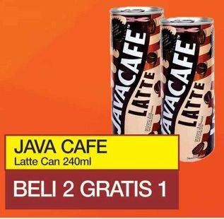 Promo Harga Java Cafe Minuman Latte 240 ml - Yogya