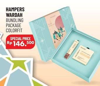 Promo Harga Wardah Hampers Bundling Package Colorfit  - Carrefour