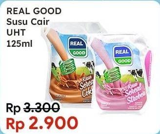 Promo Harga Real Good Susu UHT 125 ml - Indomaret