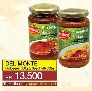 Promo Harga DEL MONTE Cooking Sauce Barbeque, Spaghetti 330 gr - Yogya
