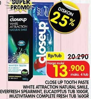 Promo Harga Close Up  - Superindo