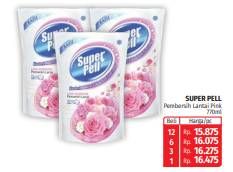 Promo Harga Super Pell Pembersih Lantai Love Blossom 770 ml - Lotte Grosir
