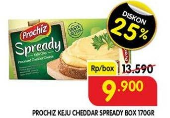 Promo Harga PROCHIZ Spready 170 gr - Superindo