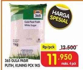 Promo Harga 365 Gula Pasir 1 kg - Superindo