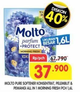 Promo Harga Molto Softener/Molto All in 1   - Superindo