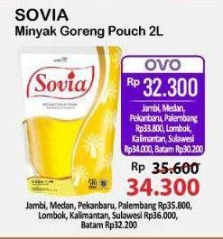 Promo Harga Sovia Minyak Goreng 2000 ml - Alfamart