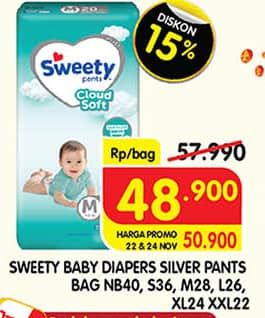 Promo Harga Sweety Silver Pants  - Superindo