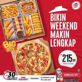 Promo Harga PIZZA HUT Big Box  - Pizza Hut