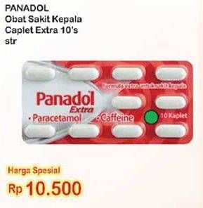 Promo Harga PANADOL Paracetamol Extra 10 pcs - Indomaret