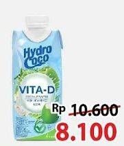 Promo Harga Hydro Coco Vita-D 330 ml - Alfamart