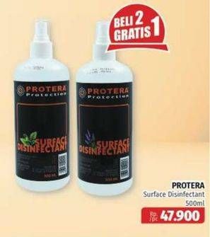 Promo Harga PROTERA Surface Disinfectant 500 ml - Lotte Grosir