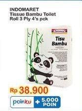 Promo Harga Indomaret Bamboo Toilet Tissue 4 roll - Indomaret