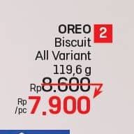 Promo Harga Oreo Biskuit Sandwich All Variants 119 gr - LotteMart