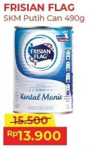 Promo Harga Frisian Flag Susu Kental Manis Putih 490 gr - Alfamart